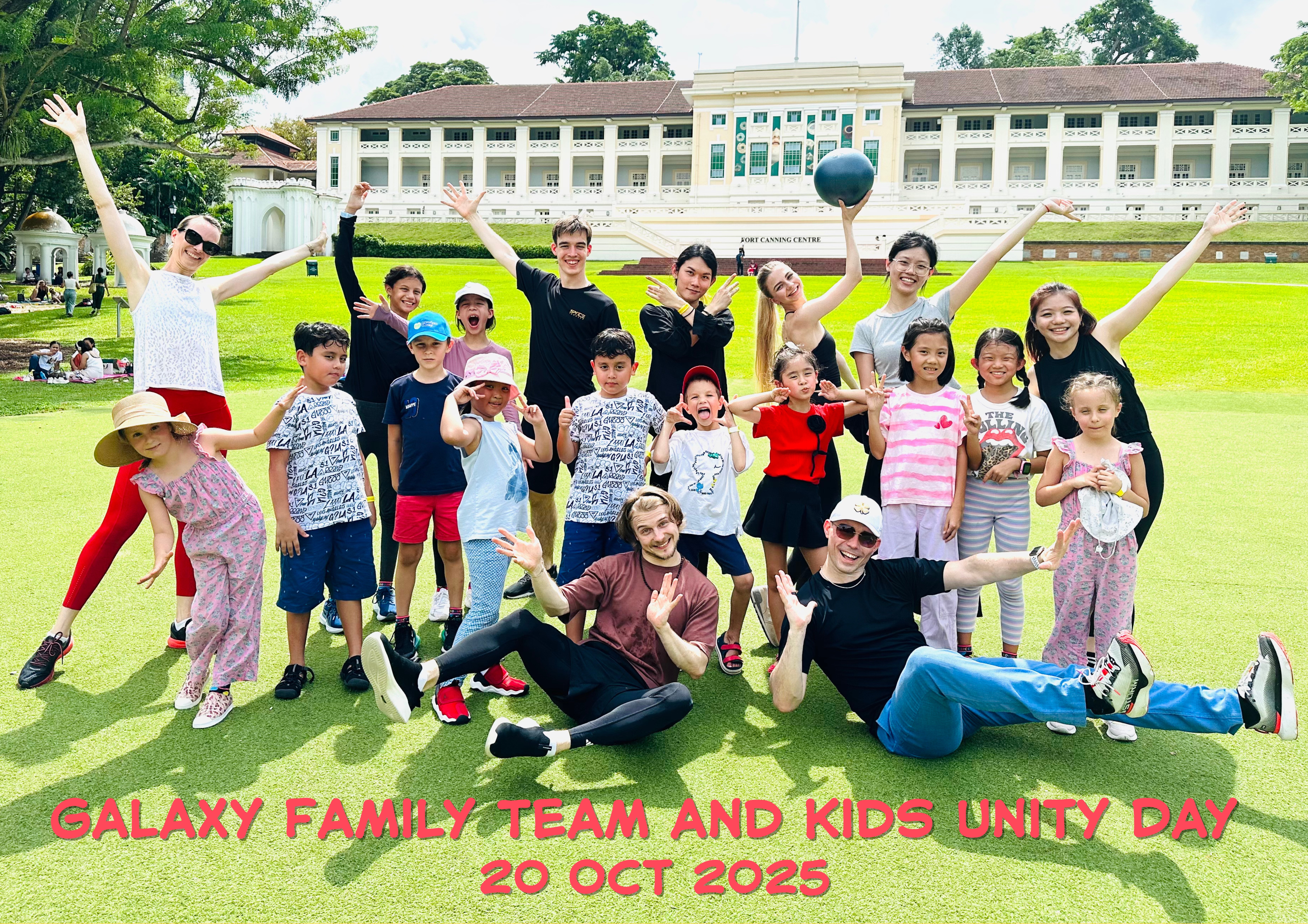 Galaxy Dance Academy team and students at Unity Day, October 2025